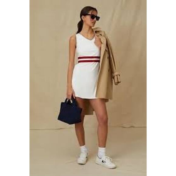 TUCKERNUCK SPORT Americana McKay Tennis Dress NWT M Retail  $128 Tuckernuck - Picture 4 of 5